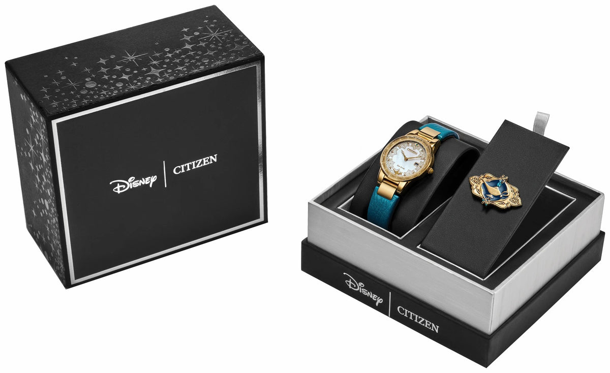 Citizen Best Seller - Aladdin 30th Anniversary White Dial Leather Strap GA1072-07D