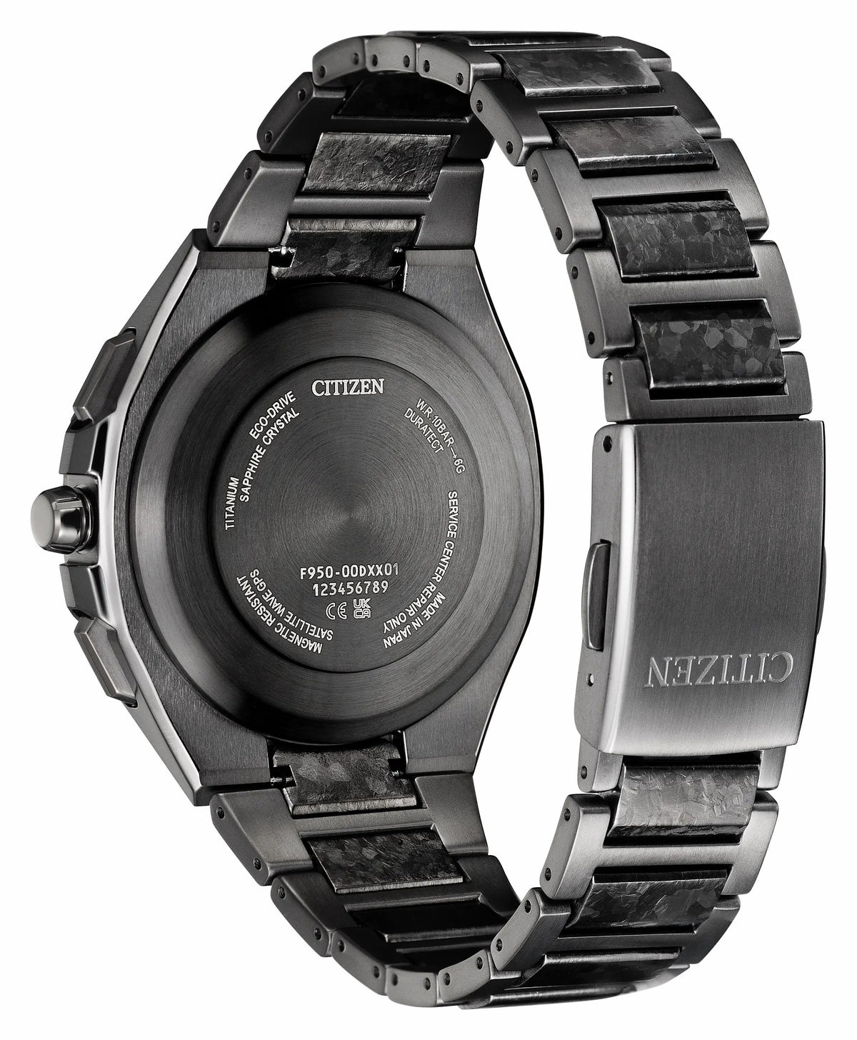 Citizen Customer Favorite - ATTESA Black Dial Super Titanium Bracelet CC4107-80H