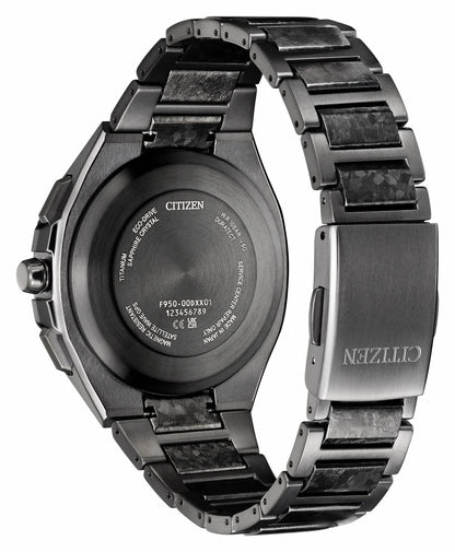 Citizen Customer Favorite - ATTESA Black Dial Super Titanium Bracelet CC4107-80H