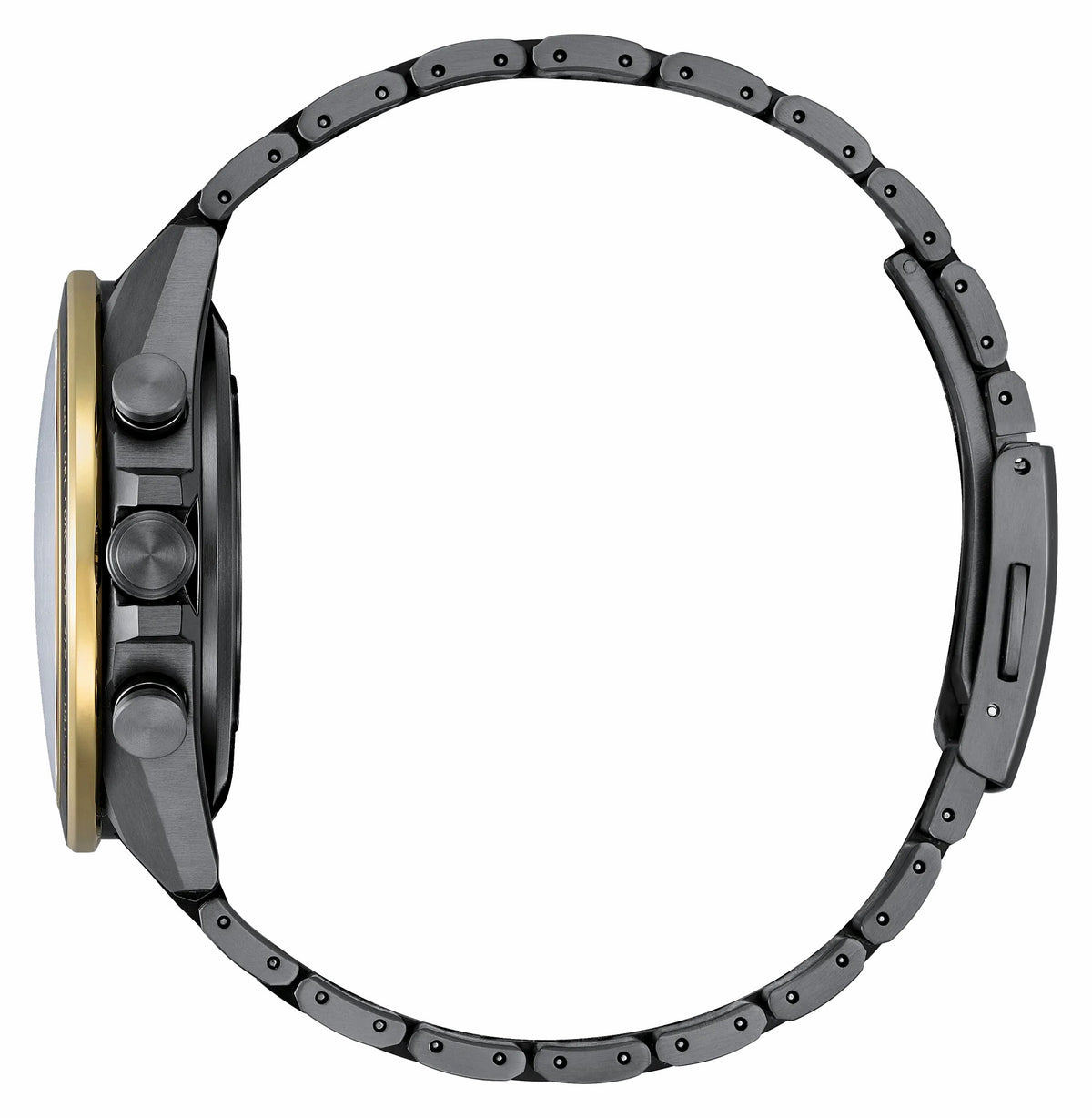 Citizen Hot Sale - ATTESA LIGHT in BLACK Black Dial Super Titanium with DLC Coating Bracelet CC4078-51E