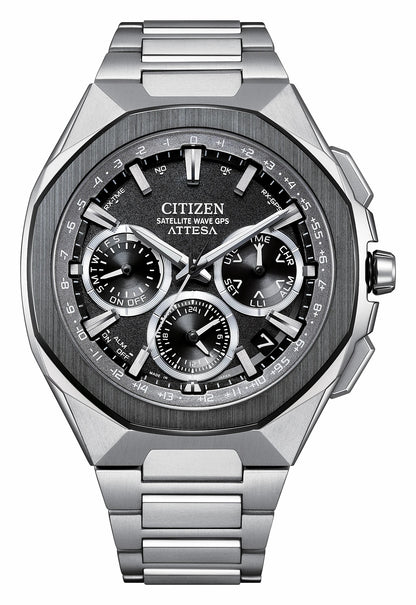 Citizen Featured - ATTESA Gray Dial Super Titanium Bracelet CC4104-53E