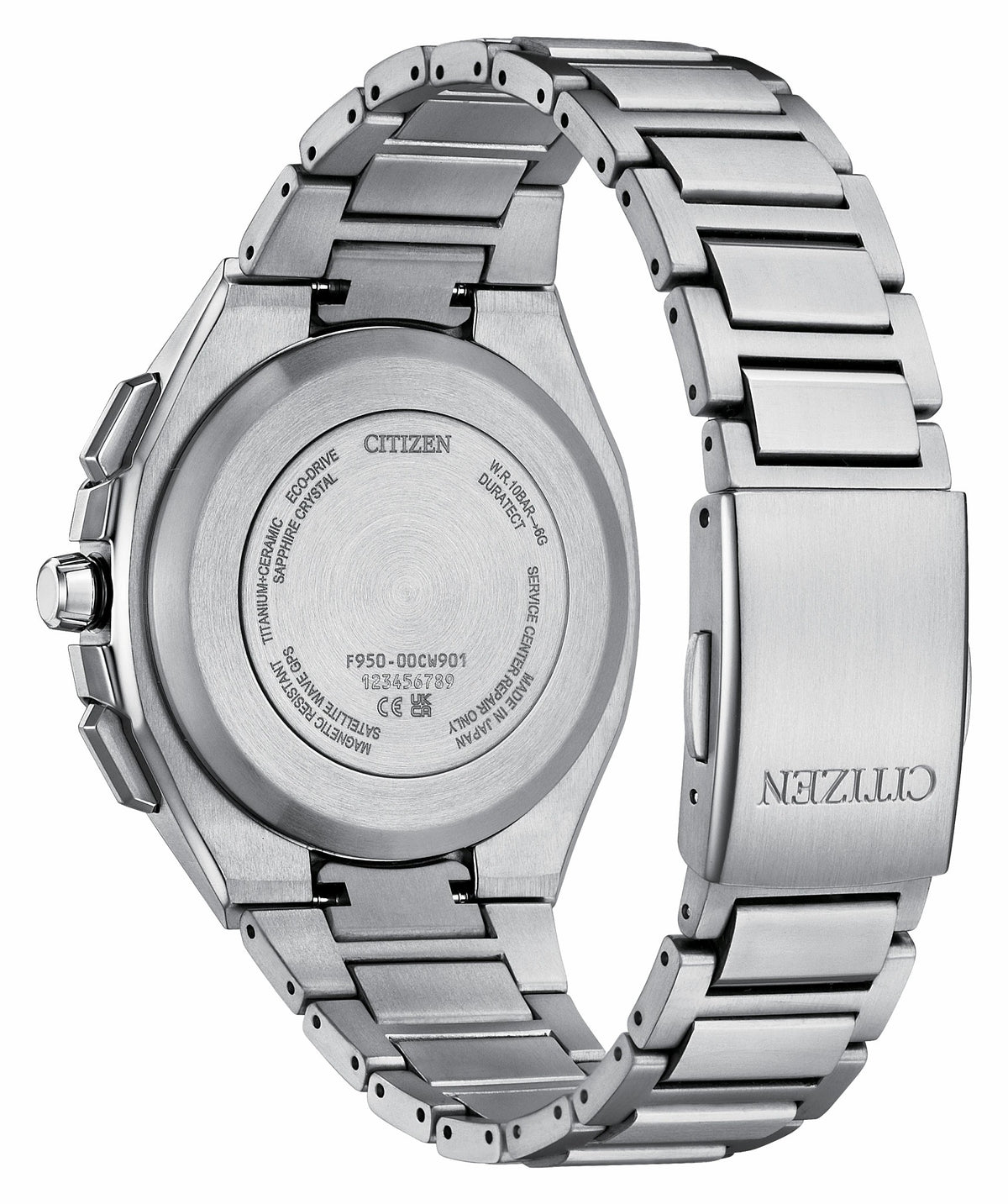 Citizen Featured - ATTESA Gray Dial Super Titanium Bracelet CC4104-53E