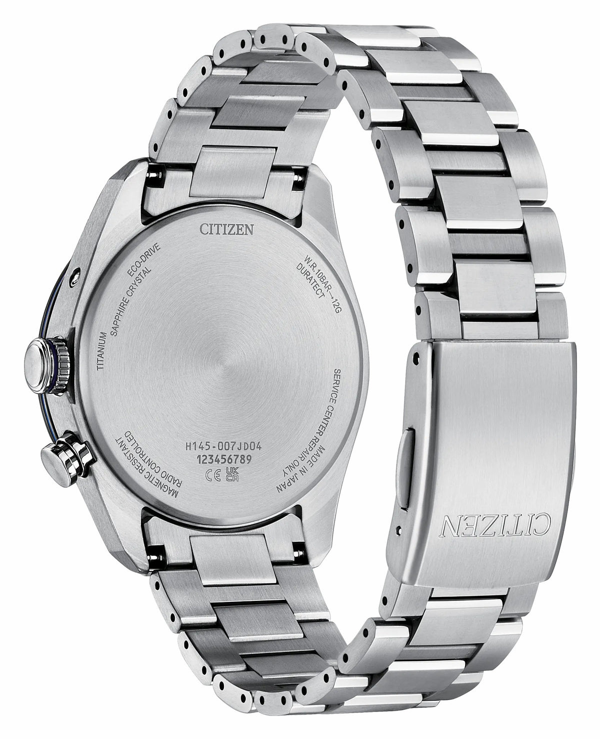 Citizen Quality - ATTESA Blue Dial Super Titanium with Duratect Platinum Bracelet CB0288-65L