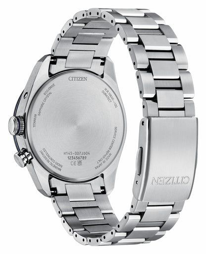 Citizen Quality - ATTESA Blue Dial Super Titanium with Duratect Platinum Bracelet CB0288-65L
