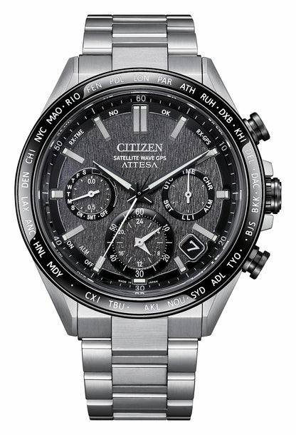Citizen Great Value - ATTESA Gray Dial Super Titanium Bracelet CC4058-67X