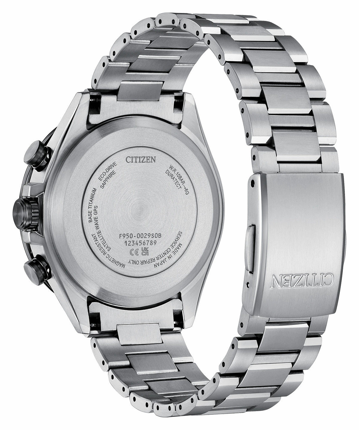 Citizen Great Value - ATTESA Gray Dial Super Titanium Bracelet CC4058-67X