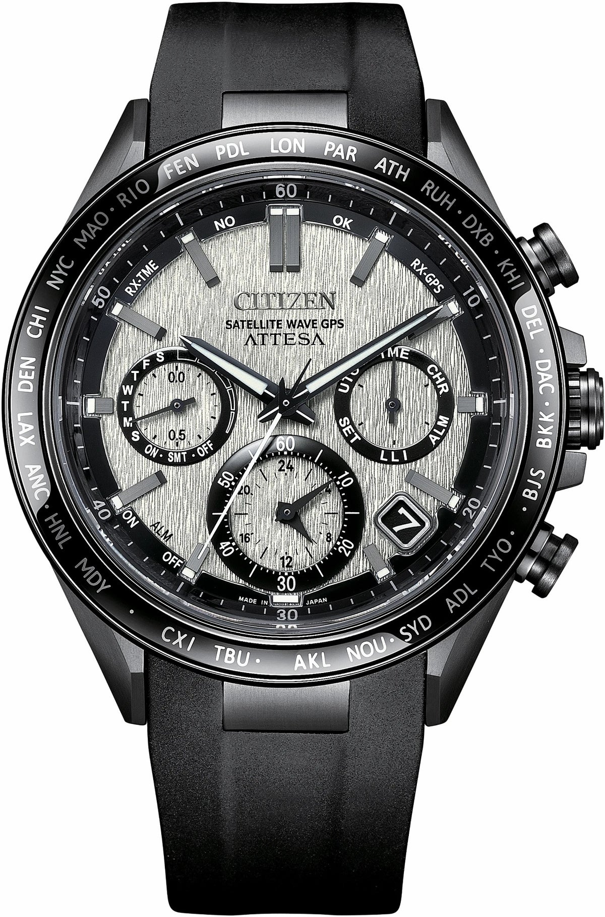 Citizen Latest - ATTESA Gray Dial Polyurethane Strap CC4055-14H