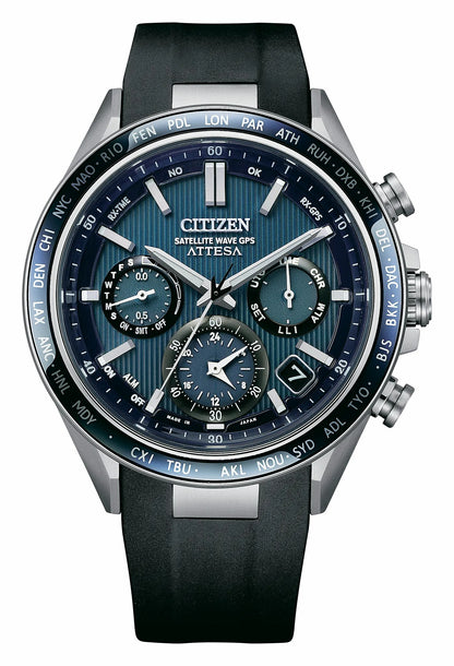 Citizen Deals - ATTESA Blue Dial Polyurethane Strap CC4050-18L