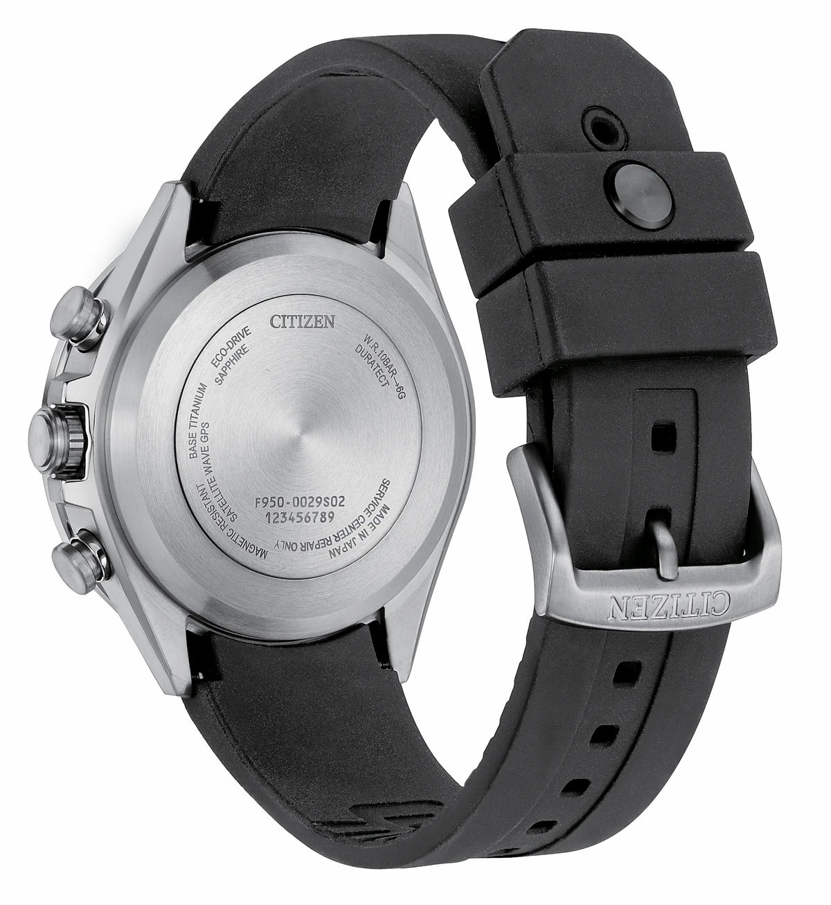 Citizen Deals - ATTESA Blue Dial Polyurethane Strap CC4050-18L