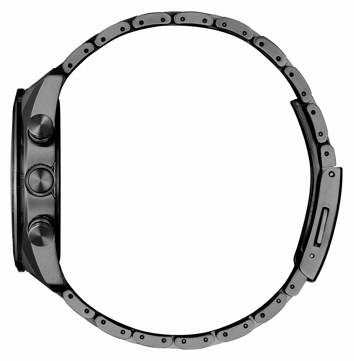 Citizen Sale - ATTESA Black Dial Super Titanium with DLC Coating Bracelet AT8294-59E