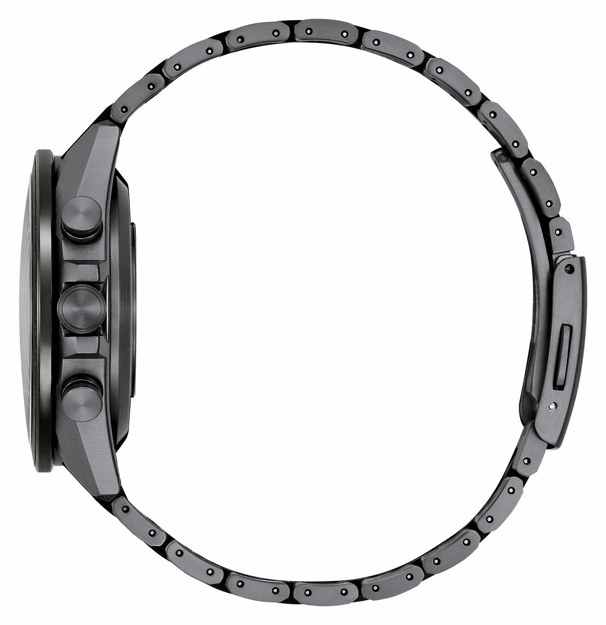 Citizen Trusted - ATTESA Black Dial Super Titanium with DLC Coating Bracelet CC4055-65E