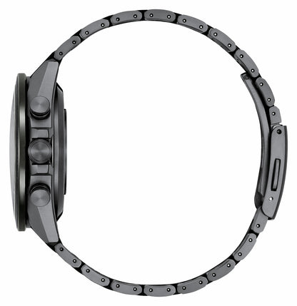 Citizen Trusted - ATTESA Black Dial Super Titanium with DLC Coating Bracelet CC4055-65E
