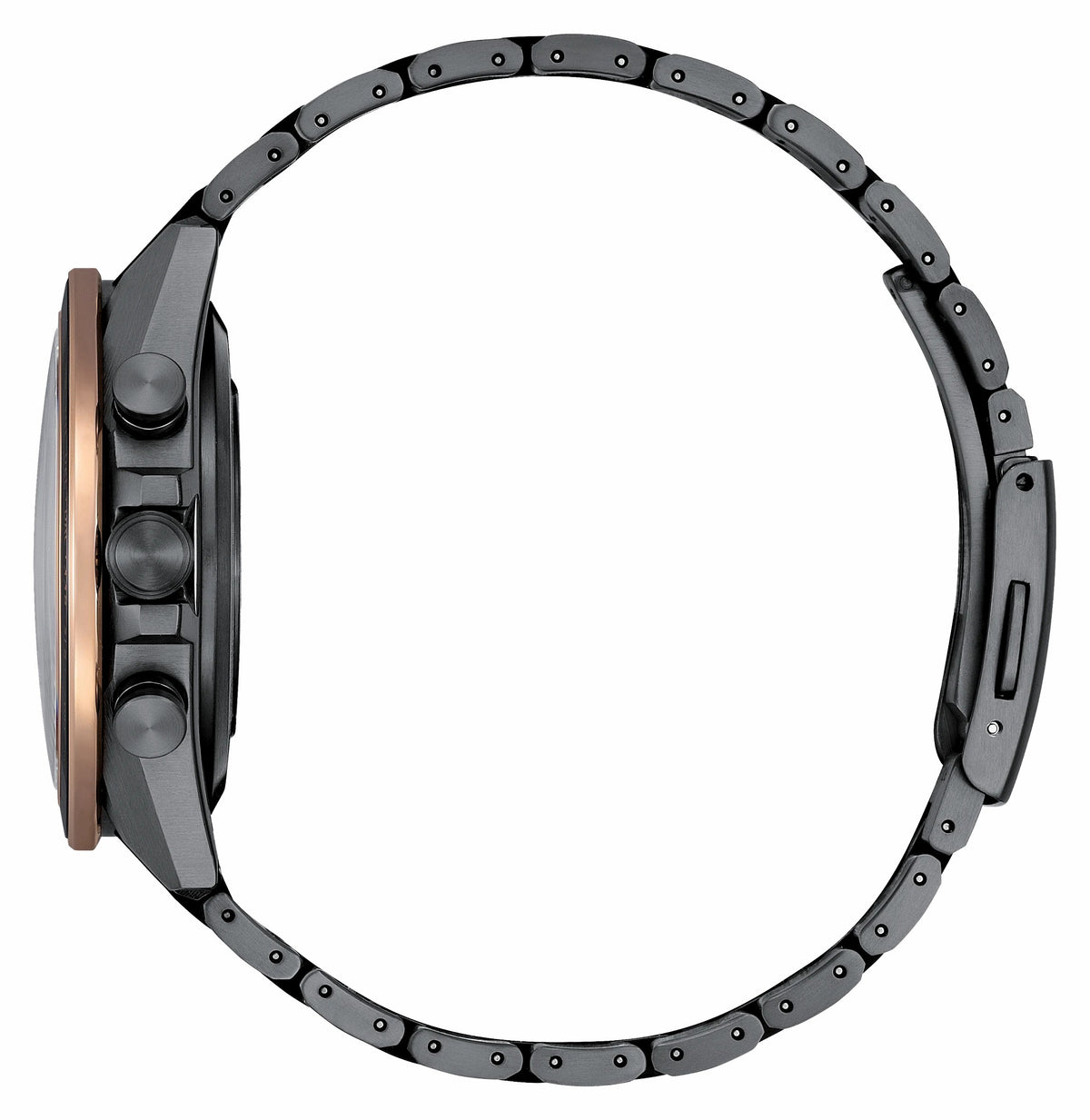 Citizen Customer Favorite - ATTESA Brown Dial Super Titanium with DLC Coating Bracelet CC4074-61W