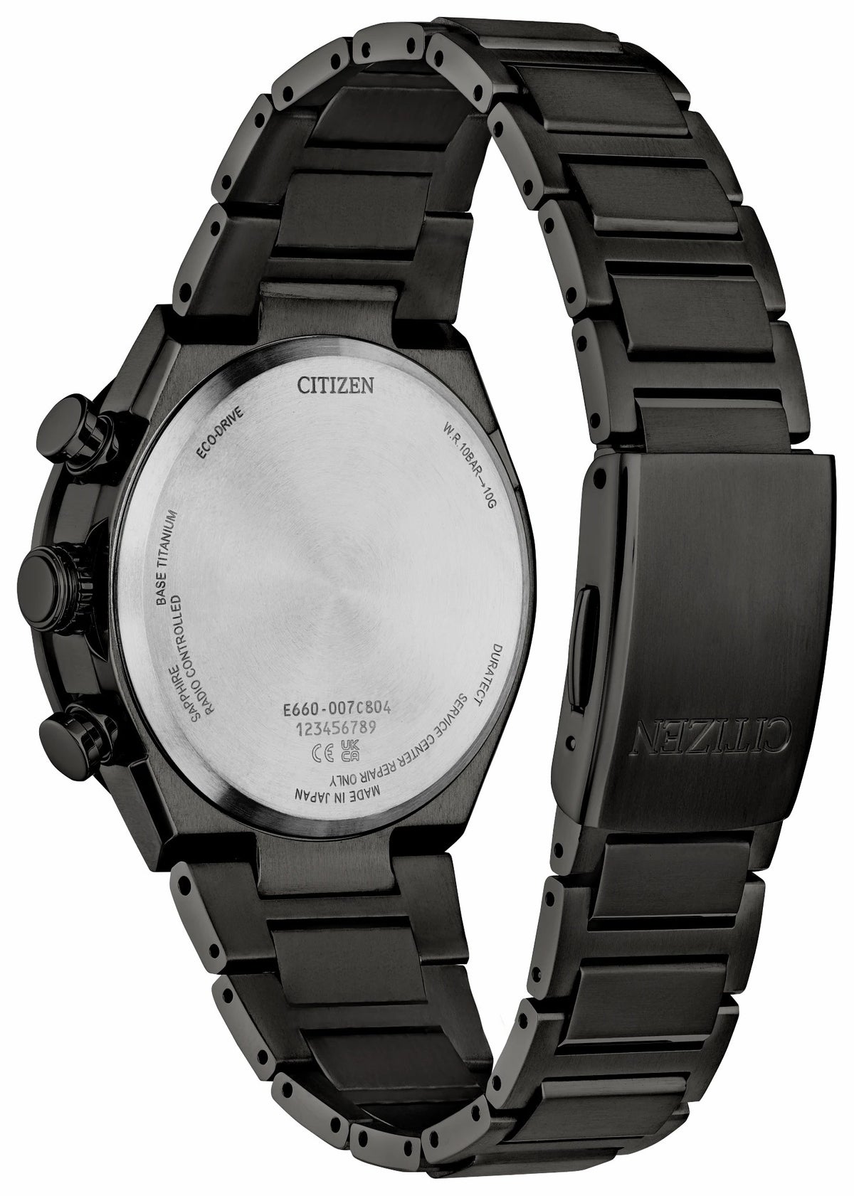 Citizen Recommended - ATTESA Blue Dial Super Titanium with DLC Coating Bracelet CB5967-66L