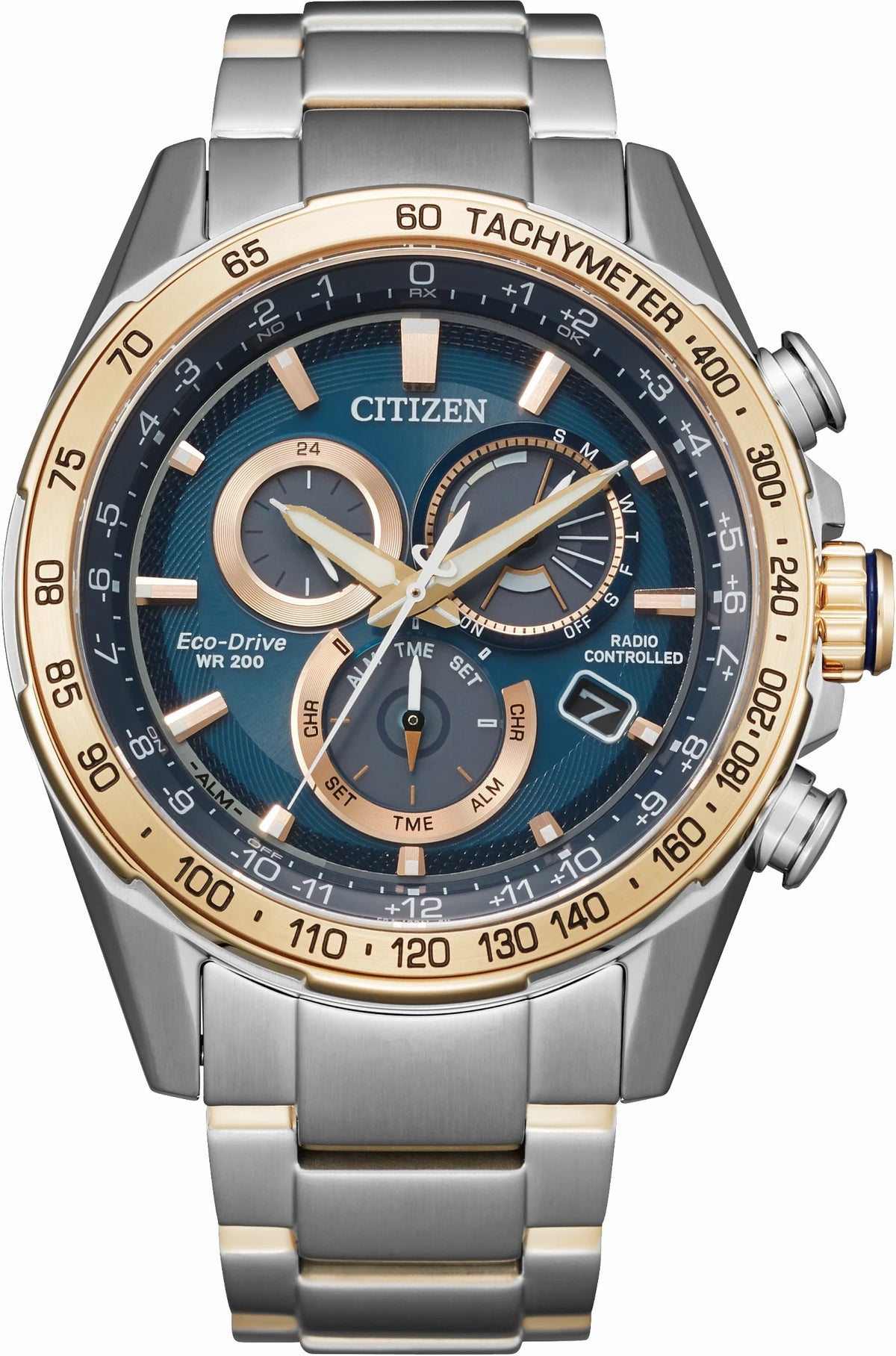 Citizen Sale - PCAT Blue Dial Stainless Steel Bracelet CB5916-59L