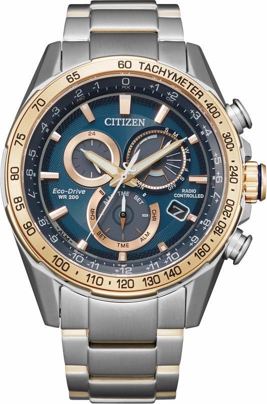 Citizen Sale - PCAT Blue Dial Stainless Steel Bracelet CB5916-59L