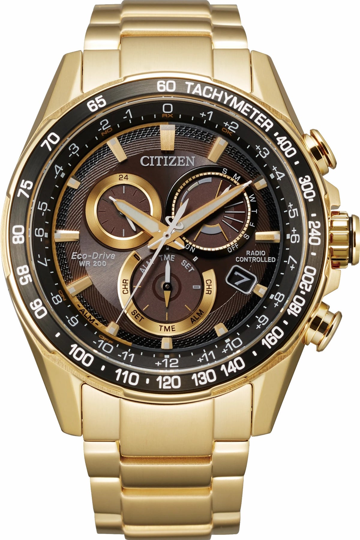 Citizen Best Price - PCAT Brown Dial Stainless Steel Bracelet CB5912-50E