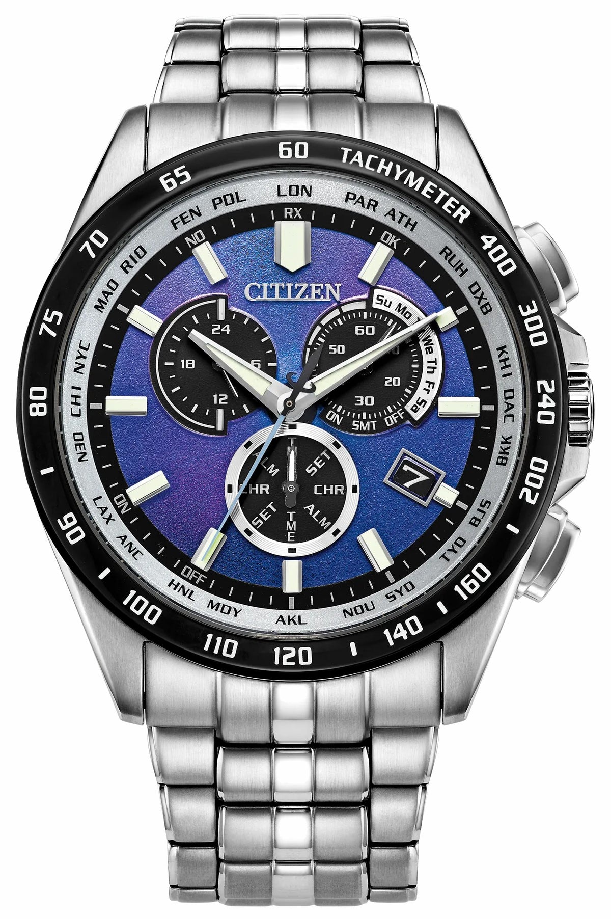 Citizen Great Value - PCAT Blue Dial Stainless Steel Bracelet CB5874-81L