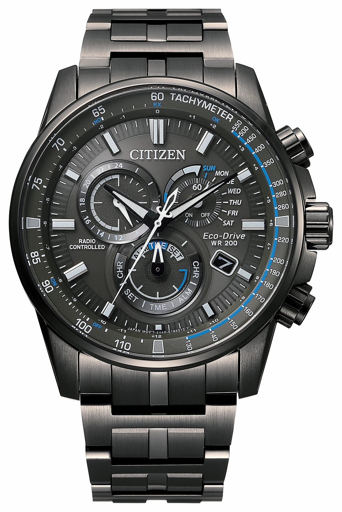 Citizen Smart Buy - PCAT Gray Dial Stainless Steel Bracelet CB5887-55H