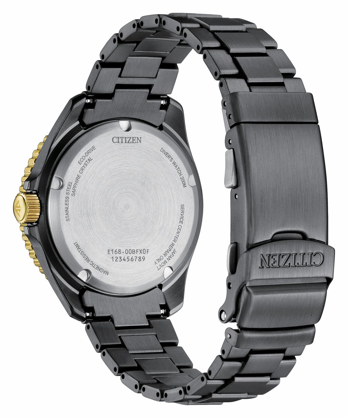 Citizen Latest - Promaster Dive LIGHT in BLACK Black Dial Stainless Steel Bracelet BN0264-53E