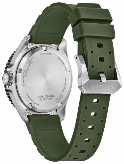 Citizen Special Offer - Promaster Dive White Dial Polyurethane Strap BN0265-00A