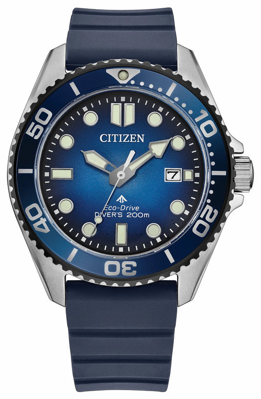 Citizen Exclusive - Promaster Dive Blue Dial Polyurethane Strap BN0267-04L