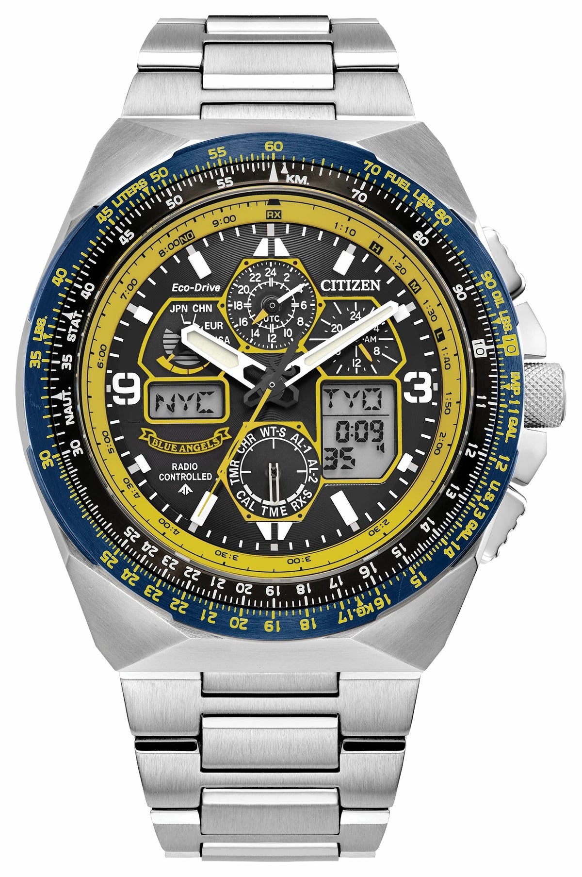 Citizen Top Pick - Promaster Skyhawk A-T Blue Dial Stainless Steel Bracelet JY8125-54L