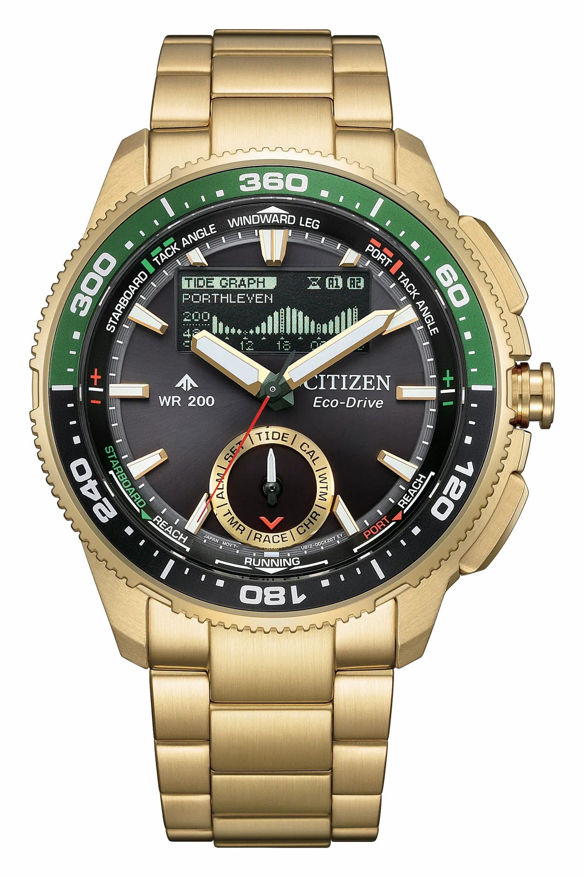 Citizen Best Seller - Promaster WaveTracker Black Dial Stainless Steel Bracelet JV3002-51E