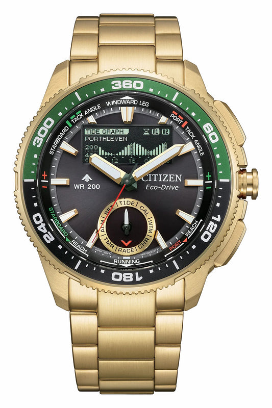 Citizen Best Seller - Promaster WaveTracker Black Dial Stainless Steel Bracelet JV3002-51E