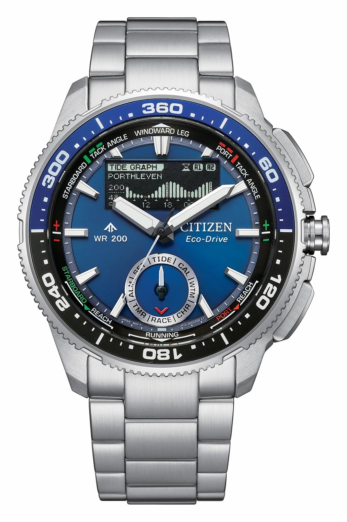 Citizen Trusted - Promaster WaveTracker Blue Dial Stainless Steel Bracelet JV3006-50L