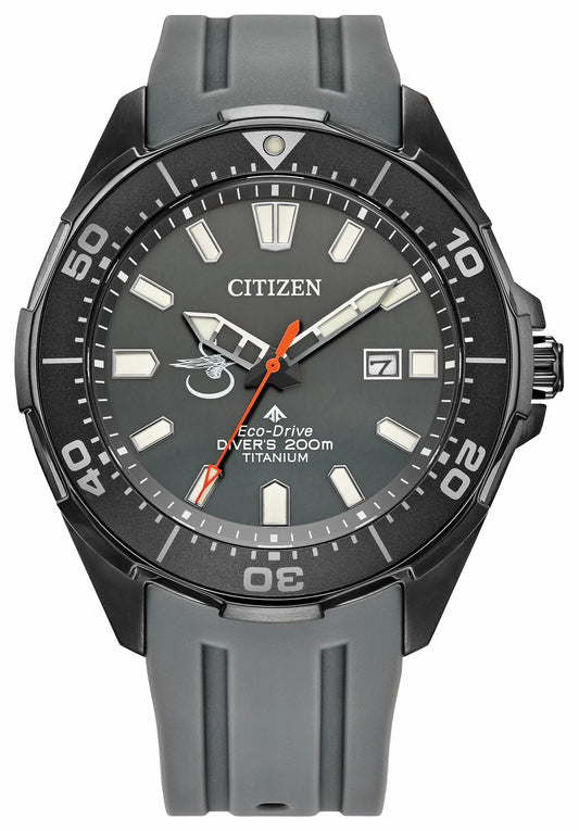 Citizen Latest - Promaster Sikorsky Gray Dial Polyurethane Strap BN0207-06H