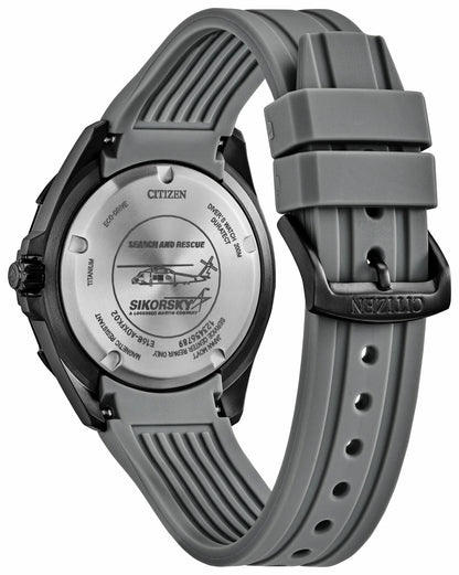 Citizen Latest - Promaster Sikorsky Gray Dial Polyurethane Strap BN0207-06H