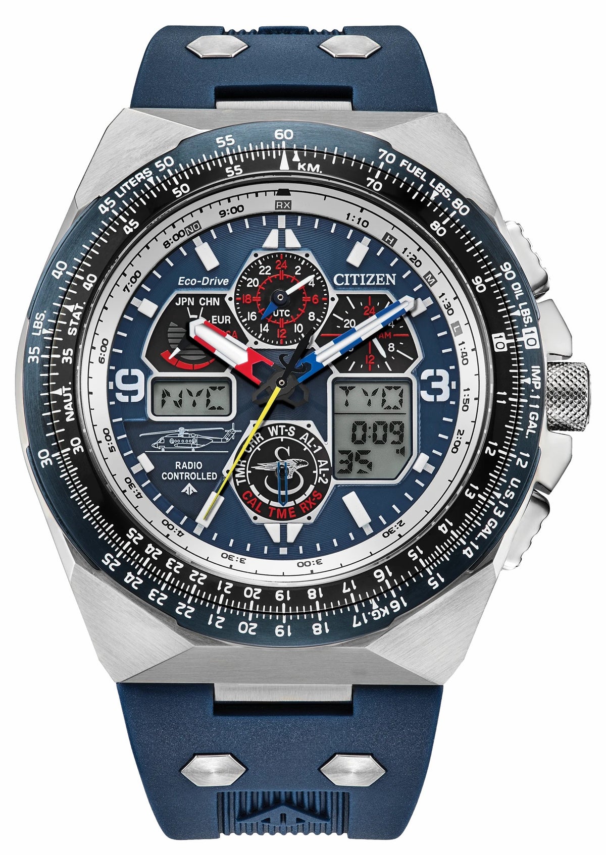 Citizen Featured - Promaster Sikorsky Blue Dial Rubber Strap JY8156-00L