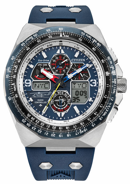 Citizen Featured - Promaster Sikorsky Blue Dial Rubber Strap JY8156-00L