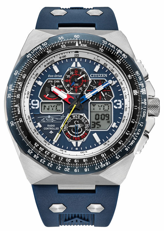 Citizen Featured - Promaster Sikorsky Blue Dial Rubber Strap JY8156-00L