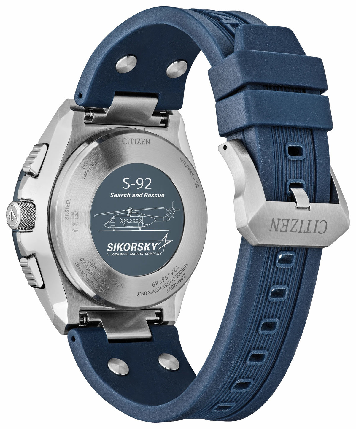 Citizen Featured - Promaster Sikorsky Blue Dial Rubber Strap JY8156-00L