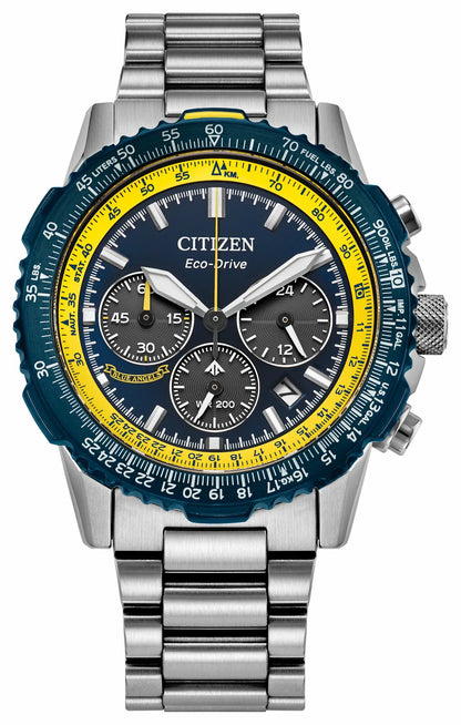 Citizen Sale - Promaster Navihawk Blue Dial Stainless Steel Bracelet CA4667-53L
