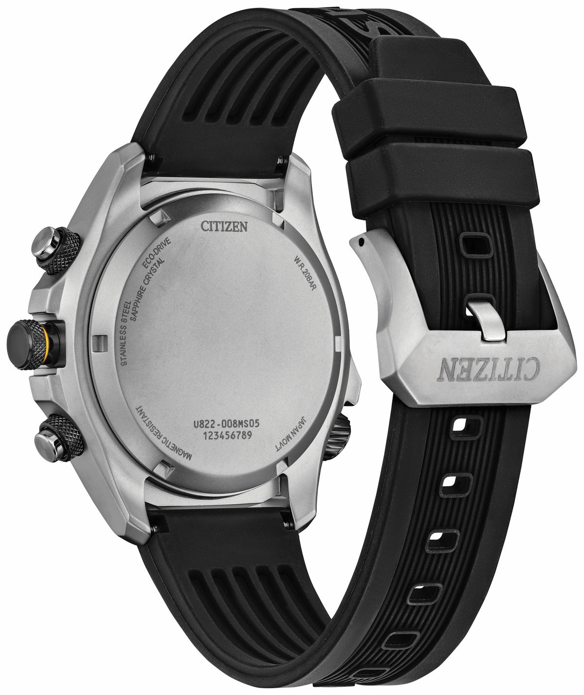 Citizen Customer Favorite - Promaster Land U822 Black Dial Polyurethane Strap JV1007-07E