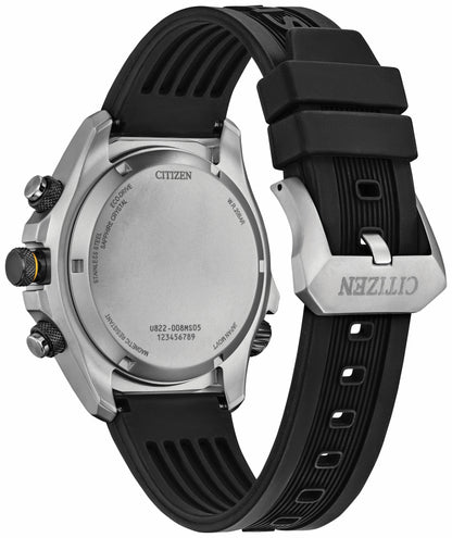 Citizen Customer Favorite - Promaster Land U822 Black Dial Polyurethane Strap JV1007-07E