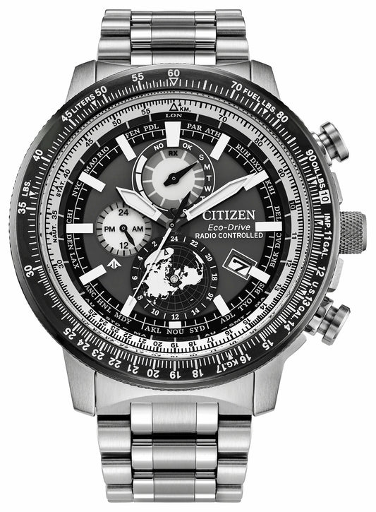 Citizen Everyday - Promaster Geo Trekker Gray Dial Stainless Steel Bracelet BY3006-53H