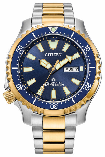 Citizen Latest - Promaster Dive Automatic Blue Dial Stainless Steel Bracelet NY0154-51L