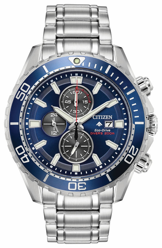 Citizen Latest - Promaster Dive Blue Dial Stainless Steel Bracelet CA0710-58L