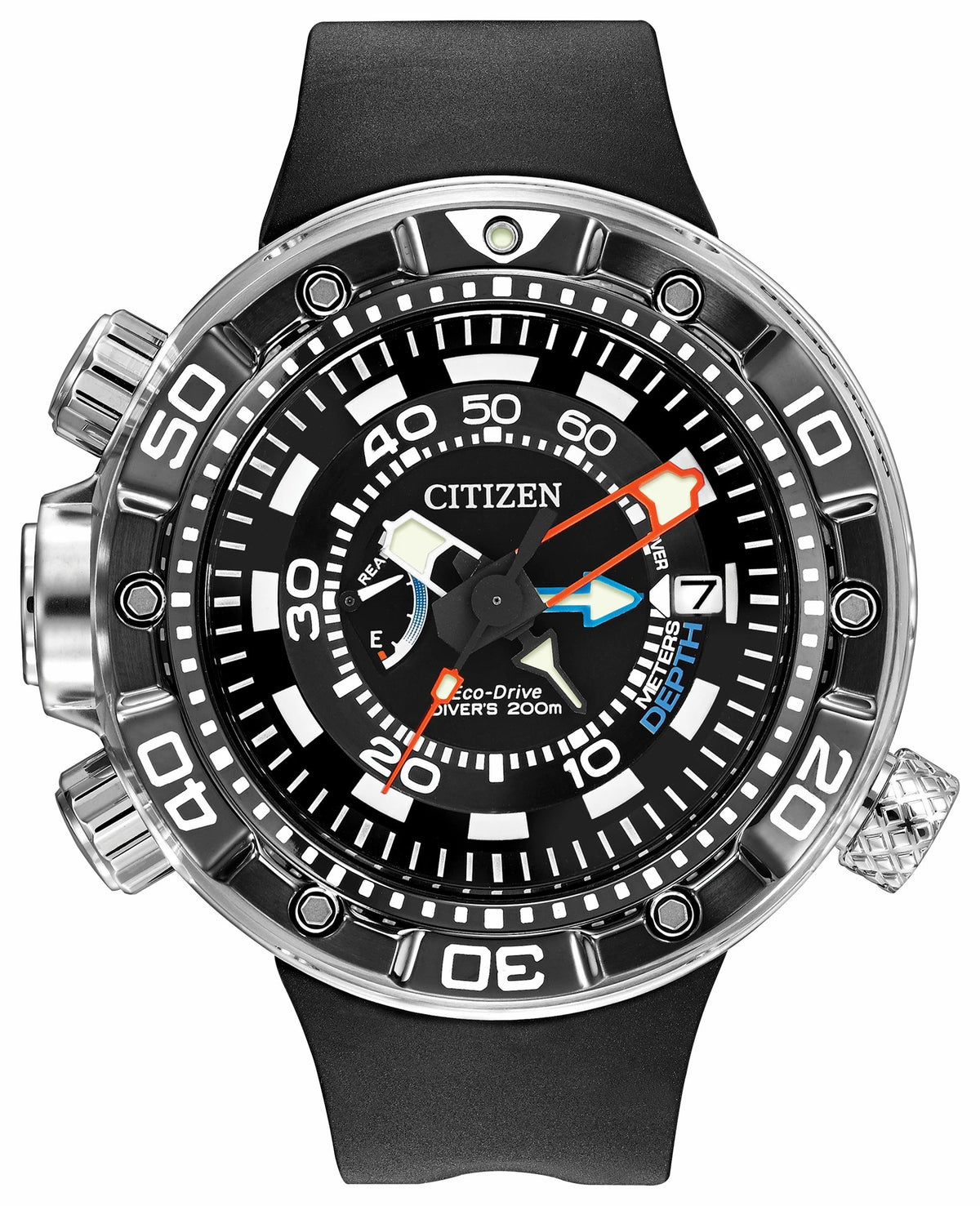 Citizen Hot Sale - Promaster Aqualand 200M - Men's Eco-Drive Black Dive Watch