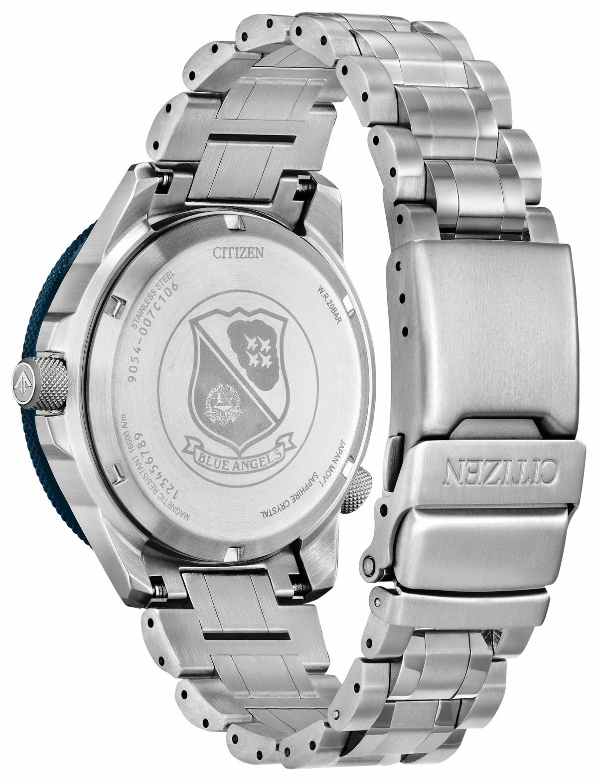 Citizen Essential - Promaster Air GMT Navy Dial Stainless Steel Bracelet NB6044-54L