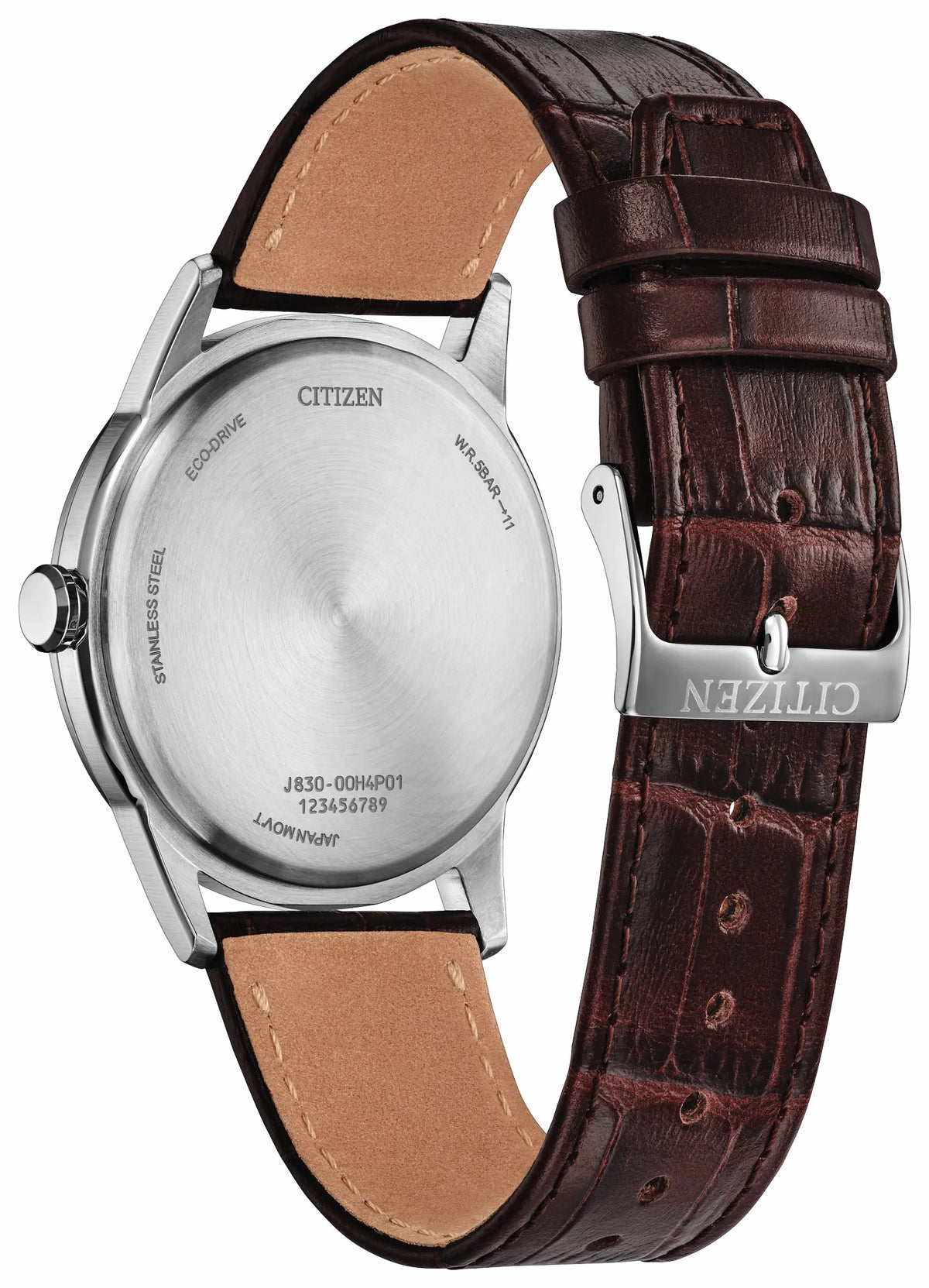 Citizen Smart Buy - Rolan Salmon Dial Leather Strap AW2110-14Z
