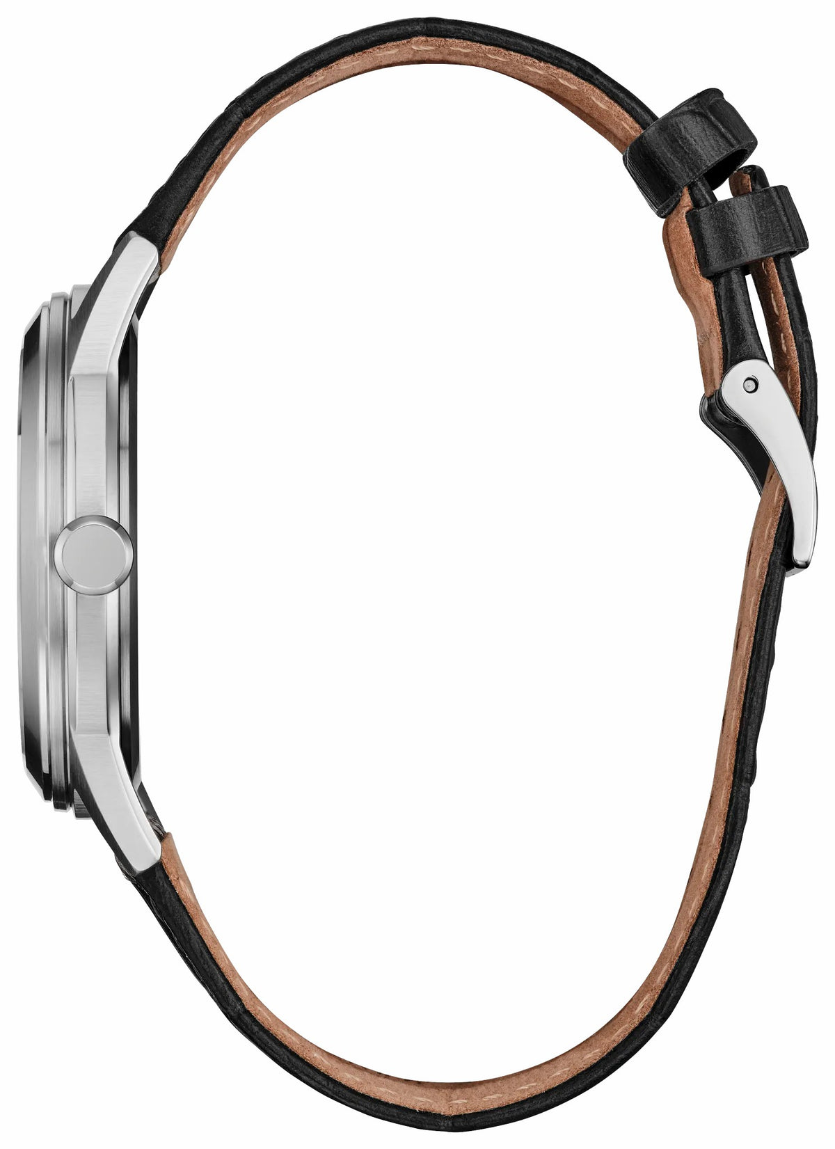 Citizen Best Price - Rolan Black Dial Leather Strap AW2110-06E