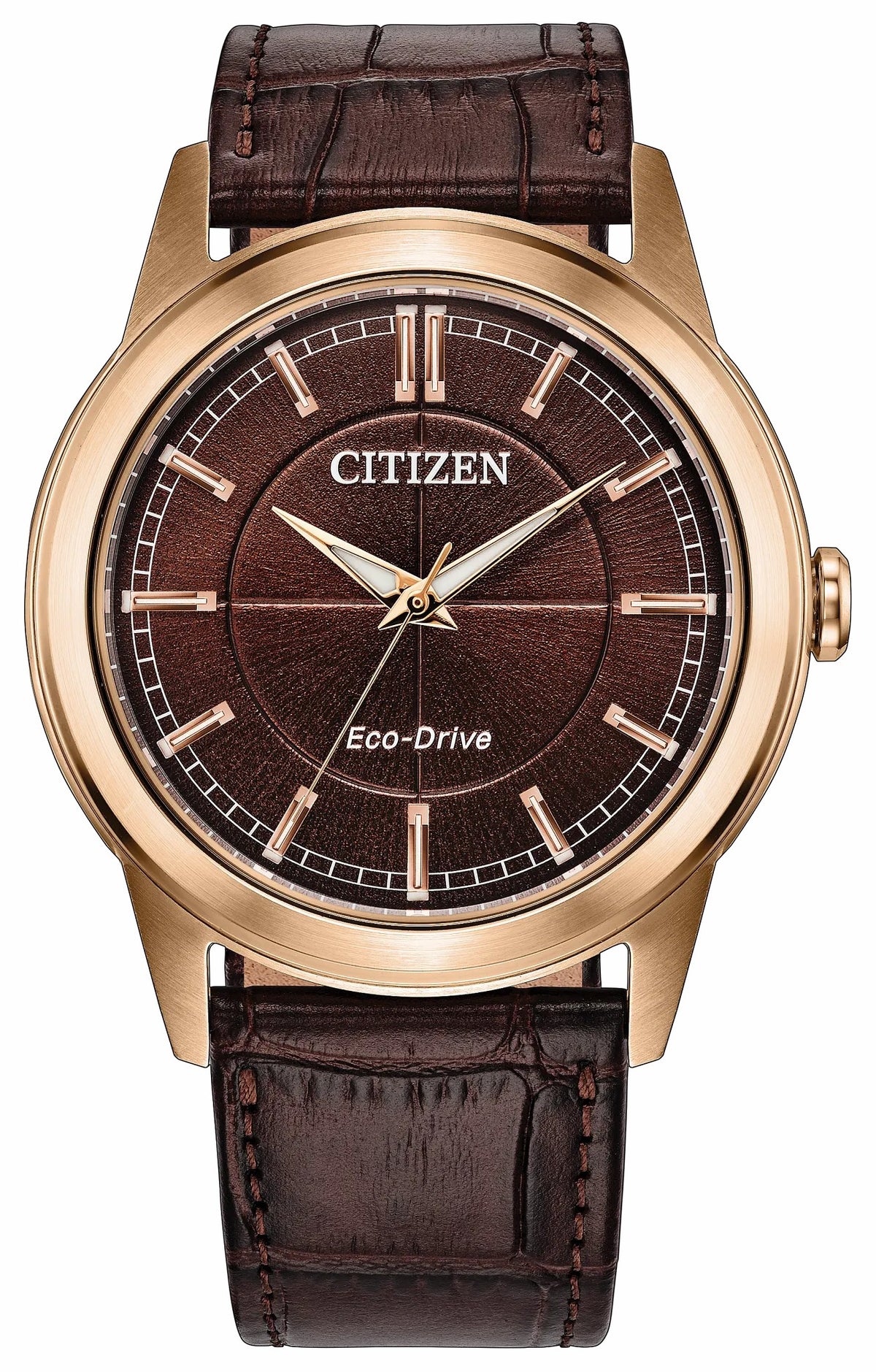 Citizen Best Seller - Rolan Brown Dial Leather Strap AW2113-16X