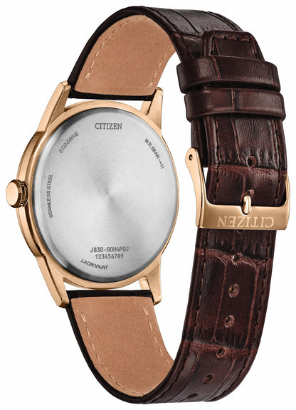 Citizen Best Seller - Rolan Brown Dial Leather Strap AW2113-16X