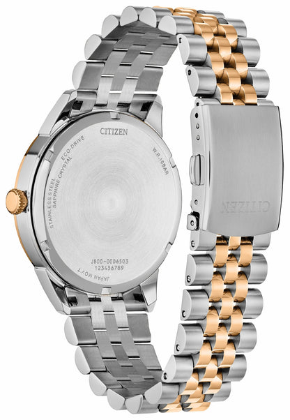 Citizen Great Value - Rolan Brown Dial Stainless Steel Bracelet AW0156-57X