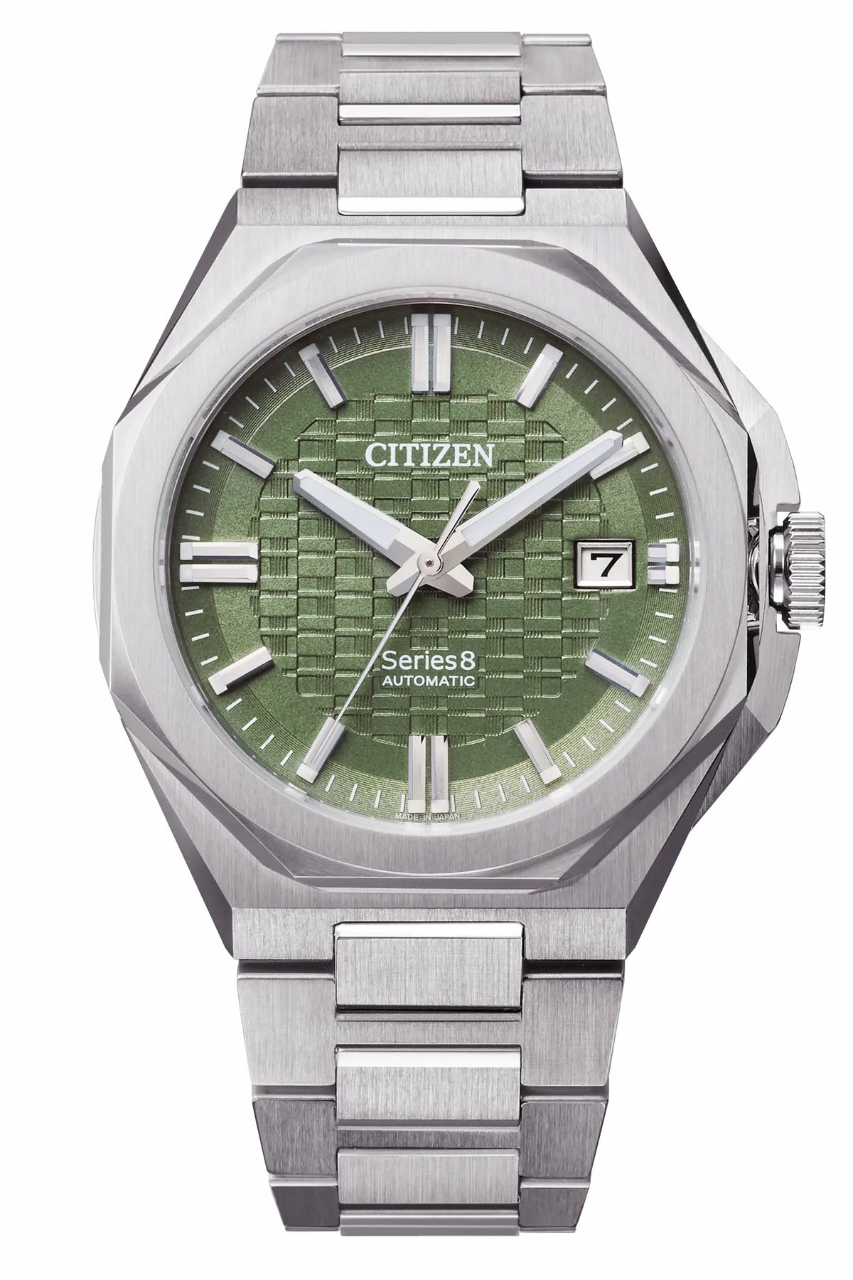 Citizen Hot Sale - Series8 Green Dial Stainless Steel Bracelet NB6080-51W